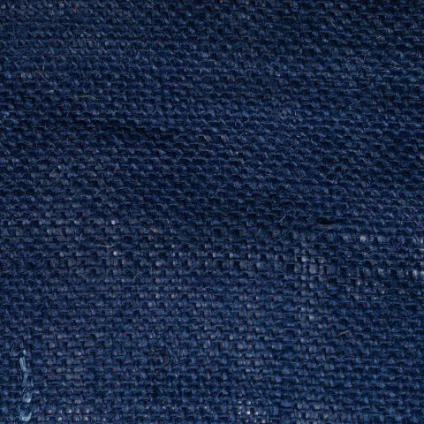 hessian cloth swatch blue