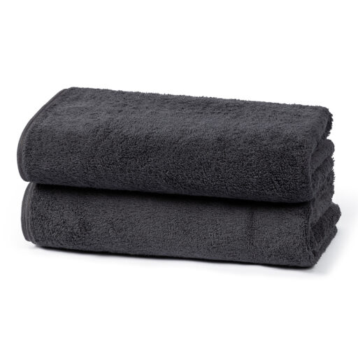 bath towel charcoal