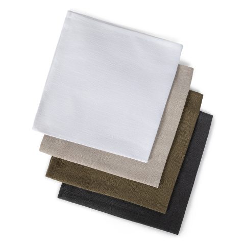 linen look napkin