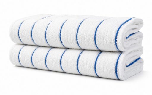 Pinestripe Pool Towels